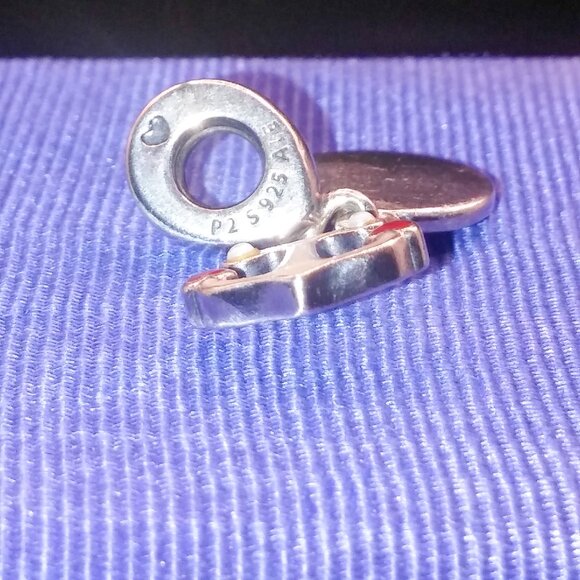 Pandora ALE 925 SS Double Dangle Charm Anchor Yourself to Someone Special - Picture 8 of 9